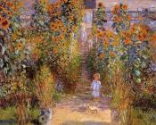Monet's Garden at Vetheuil II